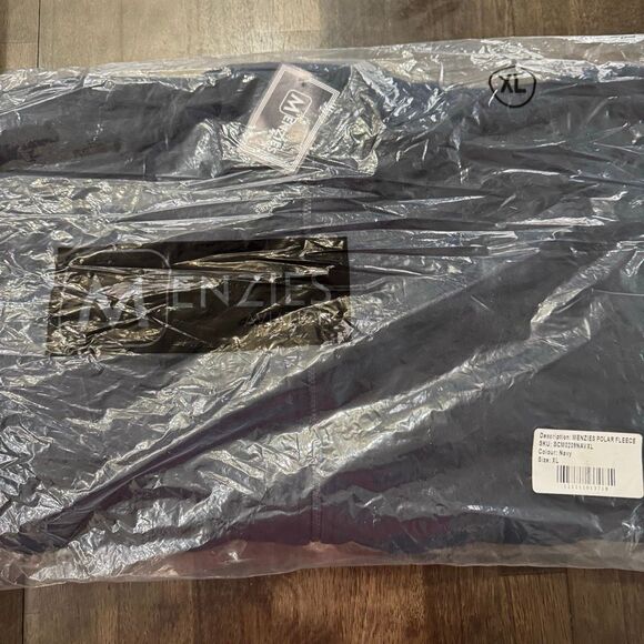 MENZIES POLAR FLEECE Jacket XL Navy New - Picture 1 of 5